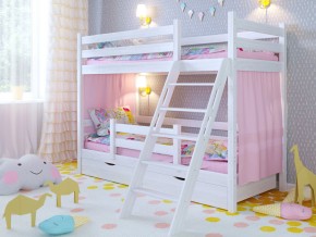Кровать двухъярусная Сонечка с наклонной лестницей и ящиками в Сатке - satka.magazinmebel.ru | фото - изображение 6