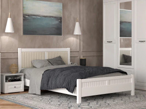 Кровать Фрида 1400 Белый античный в Сатке - satka.magazinmebel.ru | фото