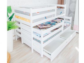 Кровать из массива с выдвижным спальным местом Матрешка Эко в Сатке - satka.magazinmebel.ru | фото - изображение 2