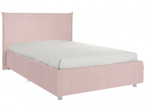 Кровать Квест 1200 велюр нежно-розовый в Сатке - satka.magazinmebel.ru | фото