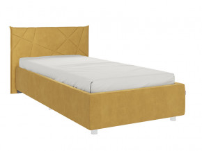 Кровать Квест 900 велюр медовый в Сатке - satka.magazinmebel.ru | фото