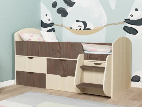 Кровать Малыш-7 Дуб-Бодега в Сатке - satka.magazinmebel.ru | фото