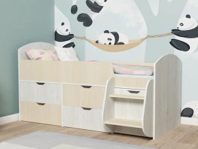 Кровать Малыш-7 Винтербер-Дуб в Сатке - satka.magazinmebel.ru | фото - изображение 1