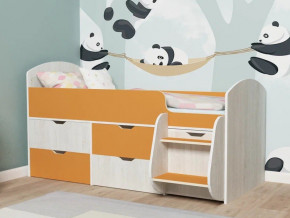 Кровать Малыш-7 Винтербер-Оранжевый в Сатке - satka.magazinmebel.ru | фото - изображение 1