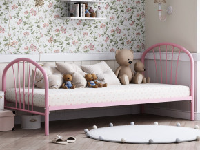 Кровать металлическая Эвора Розовый в Сатке - satka.magazinmebel.ru | фото