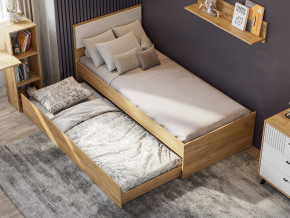 Кровать одинарная Милан выкатная с настилом в Сатке - satka.magazinmebel.ru | фото