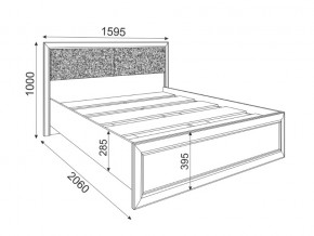 Кровать с настилом 1400 Саванна М04 в Сатке - satka.magazinmebel.ru | фото - изображение 2