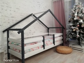 Кровать Сонечка одноярусная с крышей в Сатке - satka.magazinmebel.ru | фото