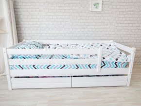 Кровать Сонечка с большим и средним бортом с ящиками в Сатке - satka.magazinmebel.ru | фото