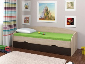 Кровать Соня 2 сонома-венге в Сатке - satka.magazinmebel.ru | фото - изображение 1