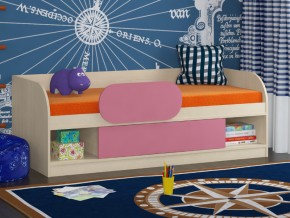 Кровать Соня 4 дуб молочный-розовый в Сатке - satka.magazinmebel.ru | фото - изображение 3