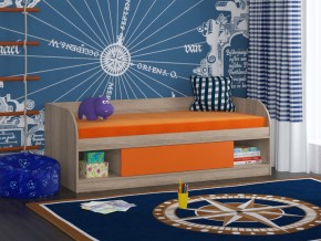 Кровать Соня 4 сонома-оранжевый в Сатке - satka.magazinmebel.ru | фото - изображение 1