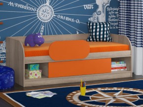 Кровать Соня 4 сонома-оранжевый в Сатке - satka.magazinmebel.ru | фото - изображение 3