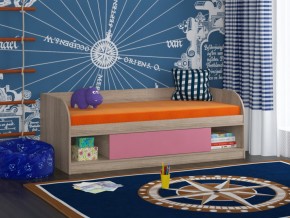 Кровать Соня 4 сонома-розовый в Сатке - satka.magazinmebel.ru | фото