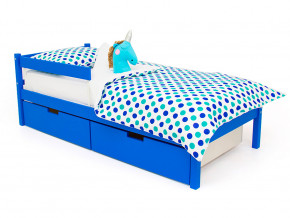 Кровать Svogen classic с ящиками и бортиком синий в Сатке - satka.magazinmebel.ru | фото - изображение 1