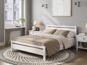 Кровать Вероника-1 1600 Белый античный в Сатке - satka.magazinmebel.ru | фото