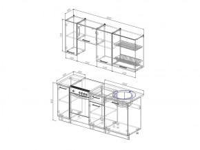 Кухонный гарнитур Лада 1800 в Сатке - satka.magazinmebel.ru | фото - изображение 3