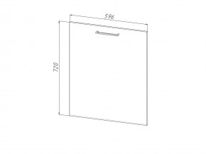 П 60 Комплект для посудомоечной машины 600 мм (цоколь + фасад) ЛДСП в Сатке - satka.magazinmebel.ru | фото