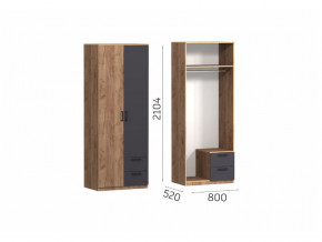Шкаф 2-х дверный с ящиками Эконика в Сатке - satka.magazinmebel.ru | фото