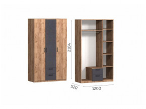 Шкаф 3-х дверный с ящиками Эконика в Сатке - satka.magazinmebel.ru | фото