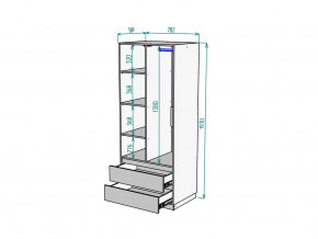 Шкаф Malta light H297 Белый в Сатке - satka.magazinmebel.ru | фото - изображение 2