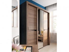 Шкаф с раздвижными дверями трехдверный Соренто дуб стирлинг в Сатке - satka.magazinmebel.ru | фото - изображение 1
