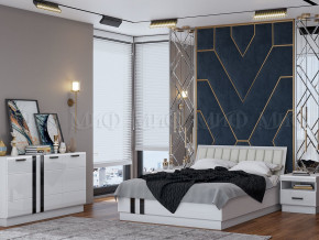 Спальня Магнолия белая в Сатке - satka.magazinmebel.ru | фото