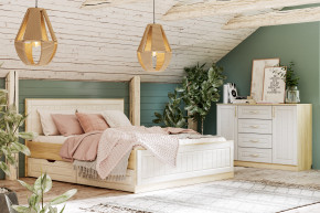 Спальня Оливия с комодом в Сатке - satka.magazinmebel.ru | фото - изображение 1