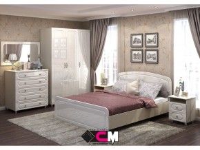 Спальня Виктория МДФ с большим комодом в Сатке - satka.magazinmebel.ru | фото - изображение 1