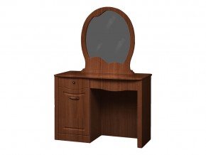 Стол туалетный с зеркалом Ева 10 темный в Сатке - satka.magazinmebel.ru | фото - изображение 1