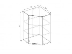 ВУ9 Модуль верхний Угловой МВУ9 в Сатке - satka.magazinmebel.ru | фото