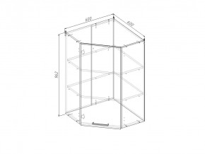 ВУП960 Модуль верхний Угловой МВУ9 в Сатке - satka.magazinmebel.ru | фото